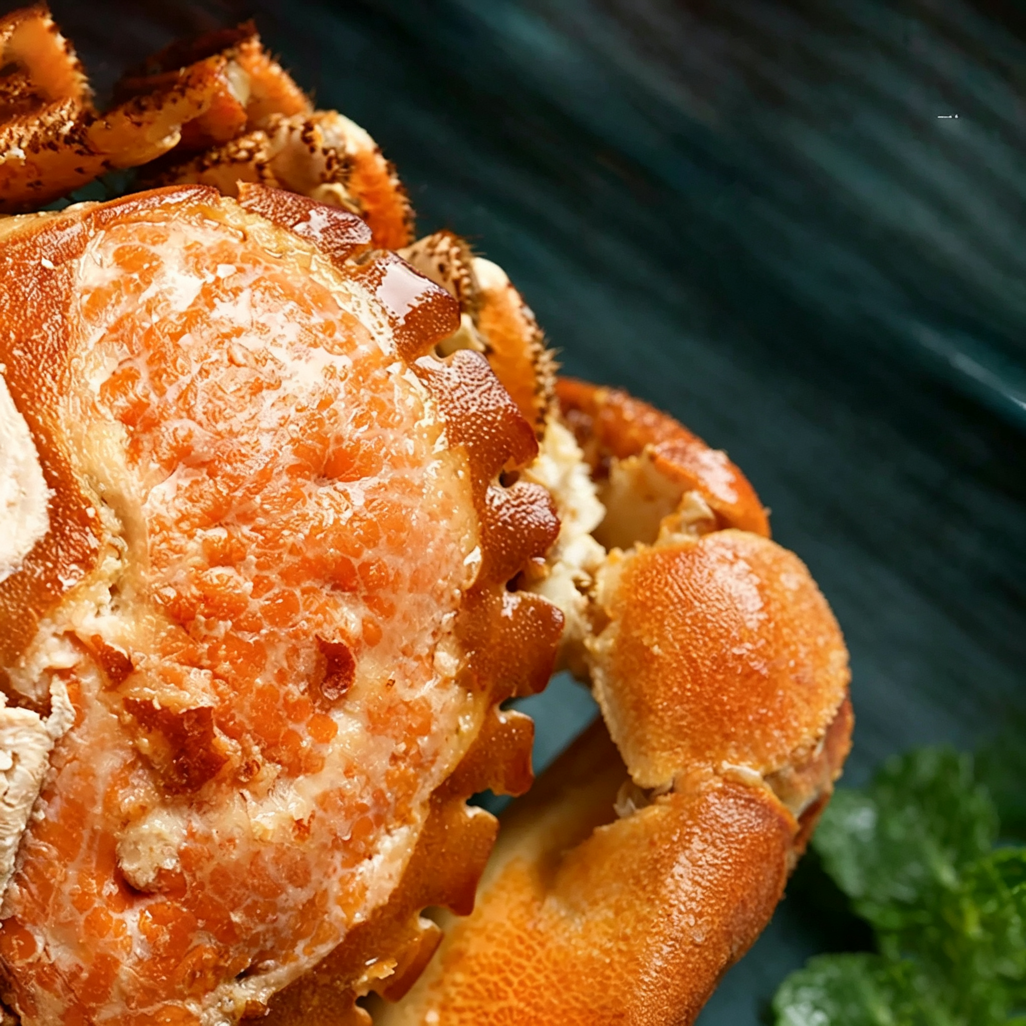 Cooked Frozen Brown Crab