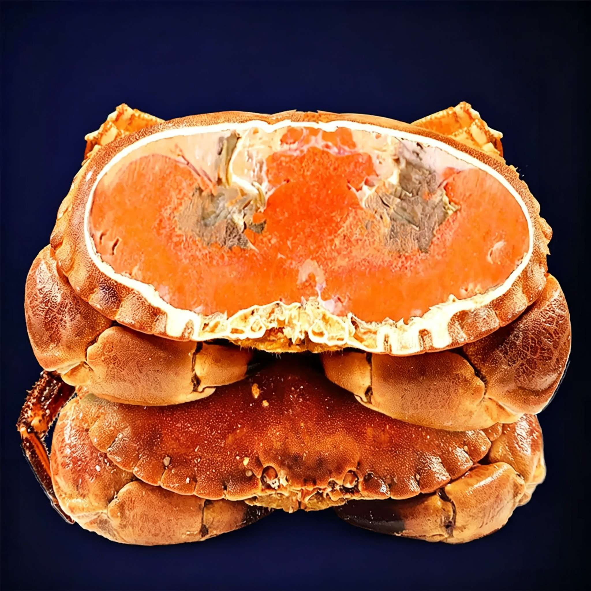 Cooked Frozen Brown Crab