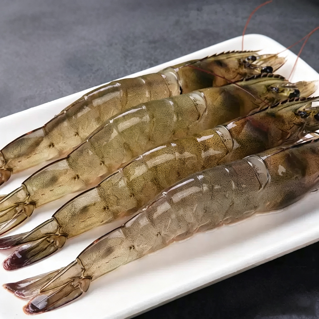 Frozen Raw Whole Prawns