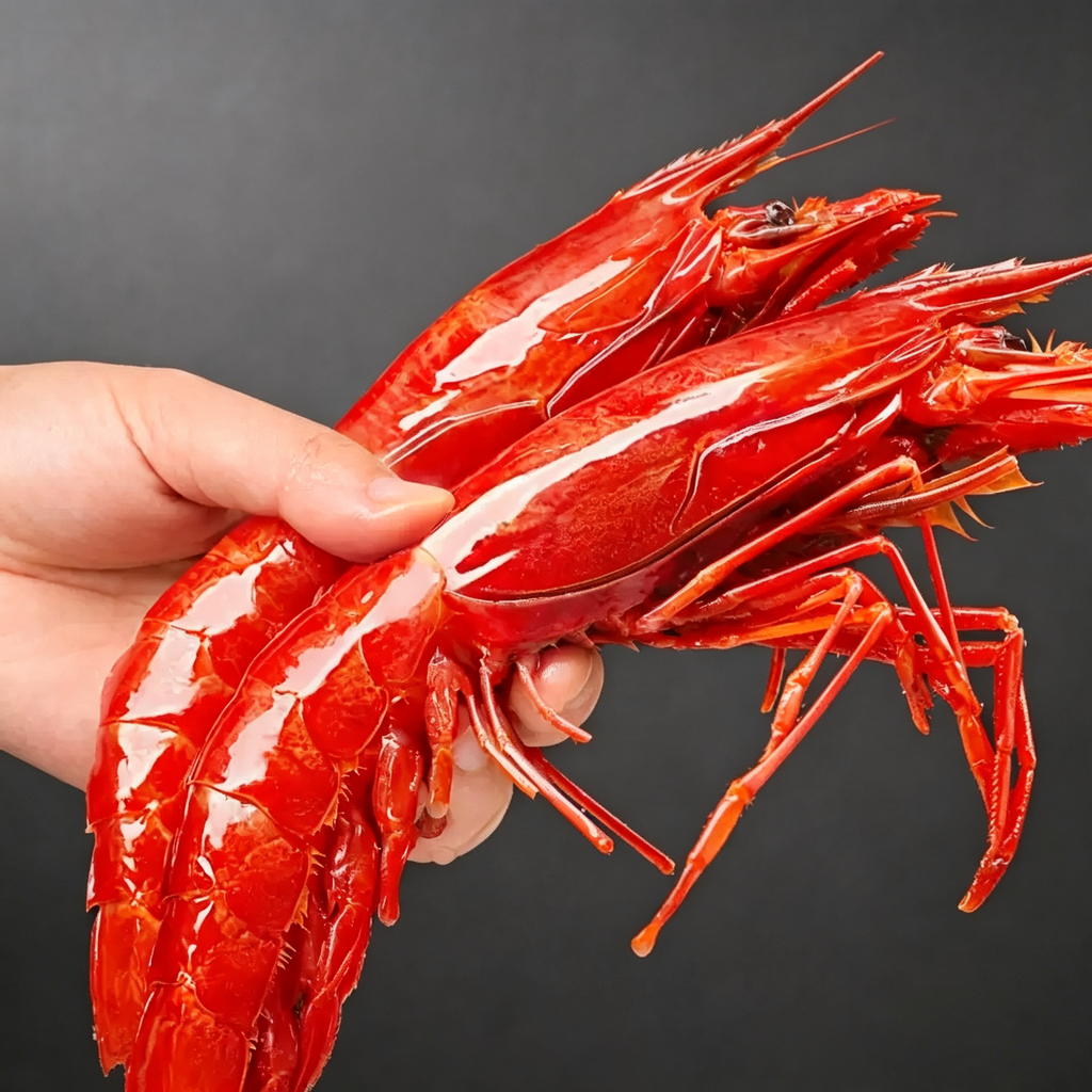 Frozen Wild Caught Scarlet Prawn