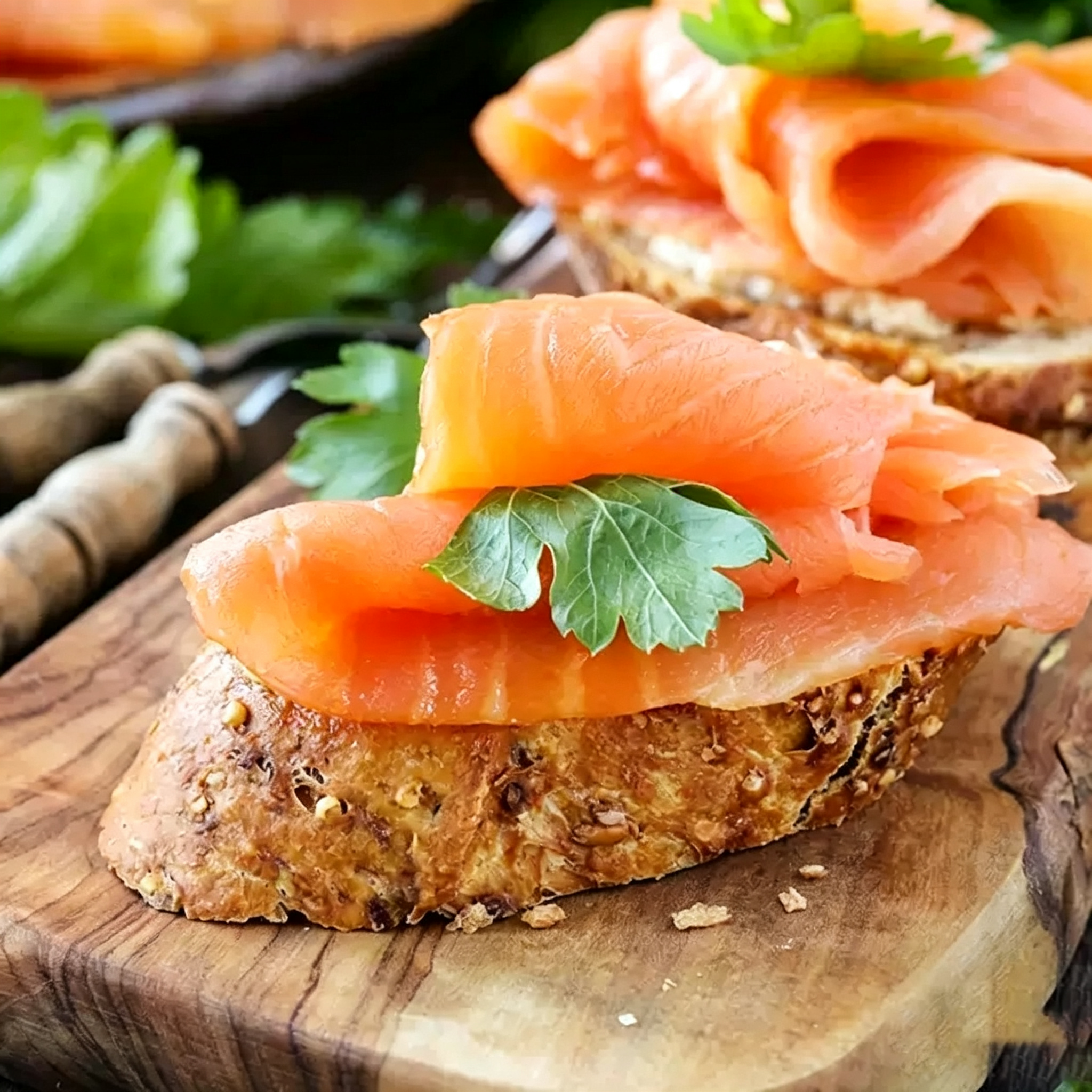 Smoked Salmon Slices